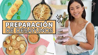 5 DESAYUNOS CON AVENA en 5 Minutos Saludables Fáciles y Económicos🥞 Yovana [upl. by Wende]