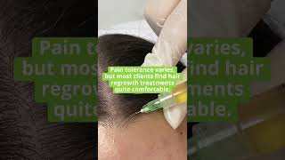 Does Hair Regrowth Therapy hurt  Results Laser Clinic [upl. by Atronna]