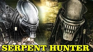 SERPENT HUNTER EXPLAINED  ALIEN HEAD PREDATOR YAUTJA AVP 2010 [upl. by Draper]