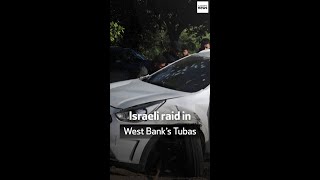 Israeli raid in West Bank’s Tubas [upl. by Ezeerb]