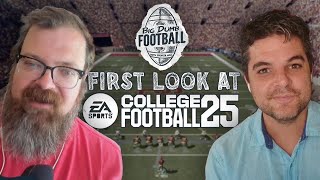 FIRST LOOK at EA Sports College Football 25 🏈  Big Dumb Football [upl. by Reifnnej]