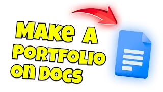 How to Make a Portfolio on Google Docs STEP BY STEP [upl. by Arnold]