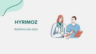 Hyrimoz Adalimumabadaz  Drug Rx Information [upl. by Valli313]