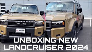 Toyota Land Cruiser 2024 Unboxing 2024 ki best car [upl. by Suinuj]