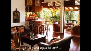 Vidéo Location dune Villa de luxe en Martinique  Anses dArlets [upl. by Navy43]