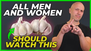 RAW GARLIC Benefits Can Garlic Beat CANCER How to ELIMINATE Garlic BREATH [upl. by Eladnyl32]