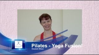 Pilates  Yoga Fusion routine [upl. by Lebasiairam830]