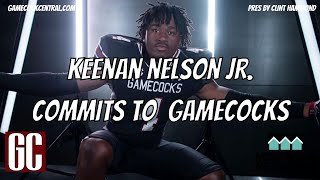 Keenan Nelson Jr commits to South Carolina football [upl. by Aserret]