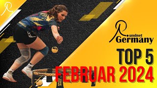 TOP 5  Februar 2024  ROUNDNET HIGHLIGHTS [upl. by Maier]