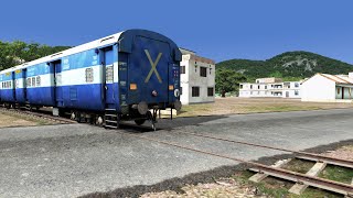 BNDM WDM3D Shunting 3 ICF SLR COACHES At Parking Site  NGC WDM3D Already At Parking Site [upl. by Revart]