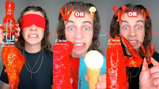 Best Spiciest Foods By Luke Did That  Food amp Asmr Compilation by Vine Planet✔ [upl. by Oznol]