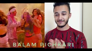 African Reaction To Balam Pichkari  Yeh Jawaani Hai Deewani  Ranbir Kapoor Deepika Padukone [upl. by Aliak103]