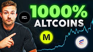 TOP 3 Altcoins To Buy Now BEFORE Crypto Pumps 100x Growth [upl. by Florio]