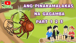 Ang Pinakamalakas Na Gagamba Pt 1 2 amp 3 Compilation  Pinoy Animation [upl. by Enitsuga]