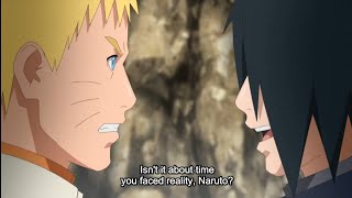 Sasuke Tells Naruto to Face The Reality That KURAMA IS GONE FOREVER [upl. by Alliber]