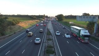 M6 Motorway Traffic [upl. by Aloap615]