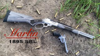 Marlin 1895 SBL  First Shots and Impressions [upl. by Brandice425]