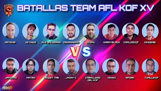 RETAS EN KOF XV TEAM AFL [upl. by Skvorak402]