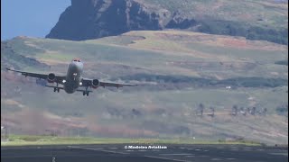 AMAZING GoAround at Madeira Airport [upl. by Placia447]