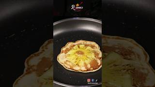 Best Homemade Pineapple Pancake pancakelovers shortsfeed pancake [upl. by Borrell]