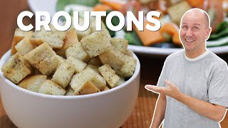 How to Make Croutons [upl. by Iramo]