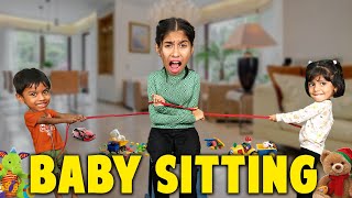 Surviving Worlds Worst BABYSITTING Challenge [upl. by Leonanie493]