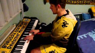 BVB Hymne  Wir halten fest und treu zusammen  Piano Version [upl. by Hajed137]