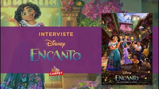 Encanto Disney  Interviste Luca Zingaretti Álvaro Soler e Diana Del Bufalo [upl. by Eisdnyl]