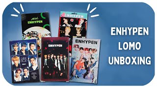 ♡ Enhypen LOMO Card Unboxing ┃ Kpop Photocards ♡💙 [upl. by Odrarebe281]