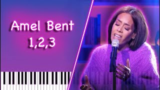 123  Amel Bent Piano version Live C à Vous [upl. by Abdu]