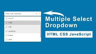 jQuery Multiselect Dropdown with search box  Bootstrap 5 supported Multiselect Dropdown [upl. by Nally]