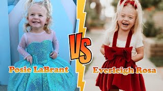 Posie Rayne LaBrant VS Everleigh Rose Transformation 2024 ★ From Baby To Now [upl. by Bultman661]