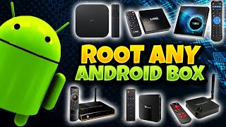 How to root ANY Android tv box 2023  Easy process to unlock the full Android box Potential EASY📺 [upl. by Aihsercal589]