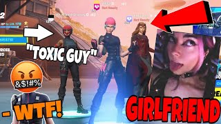 I PROTECTED MY GIRLFRIEND FROM A TOXIC GUY😡 FORTNITE [upl. by Liam444]