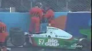 Andretti and De Ferran Phoenix Crash 2003 Live [upl. by Doehne]