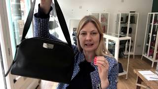 Coccinelle Shoulder Bag Review [upl. by Fleeman]