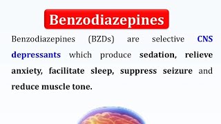 Benzodiazepines by Amit Sharma DMLT DPharma [upl. by Iruyas]