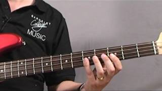 Bass guitar tutorial G7 Arpeggio with Nigel Chapman [upl. by Yelak]