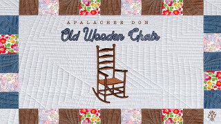 Apalachee Don  Old Wooden Chair Official Music Video [upl. by Remos529]