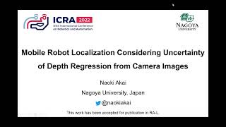 【RAL with ICRA 2022】Localization Using Depth Regression Results from Camera Images [upl. by Vally886]