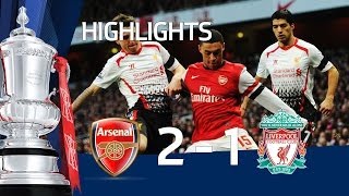 Arsenal vs Liverpool 21 FA Cup 5th Round goals amp highlights 2014 [upl. by Nalyd]