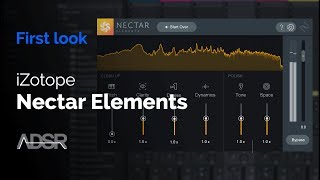 iZotope Nectar Elements  First Look [upl. by Connelley]