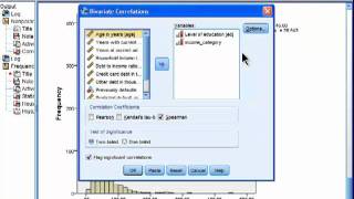 Spearman Correlation  SPSS part 2 [upl. by Valle575]