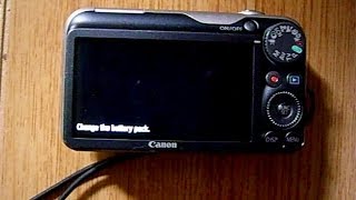 How to fix Canon quotChange the battery packquot error [upl. by Jeff]