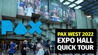 PAX West 2022  Expo Hall Quick Tour  4K [upl. by Anitsirk]