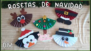 Rosetas de navidad  Adornos de Navidad [upl. by Hammerskjold889]