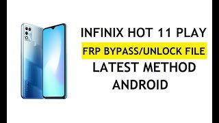 infinix hot 10 play x688b frp unlock tool [upl. by Mcferren723]