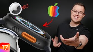 Apple Watch Ultra in Schwarz AirTags 2 Datum für iOS 173 und mehr  Ausgabe 54 [upl. by Ahsiat]