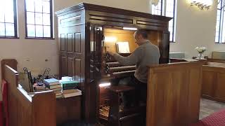 Love divine all loves excelling  Knowle United Reformed Church Warwickshire Holt reed organ [upl. by Aiel]