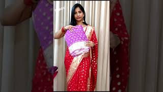 Budget Collection Georgette Sarees in weaving raaga georgettesaree georgettesarees fancysarees [upl. by Leno]